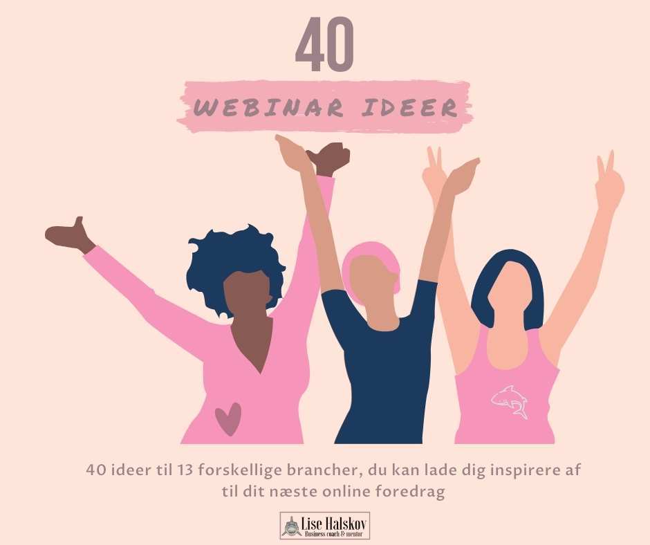 40 webinar ideer
