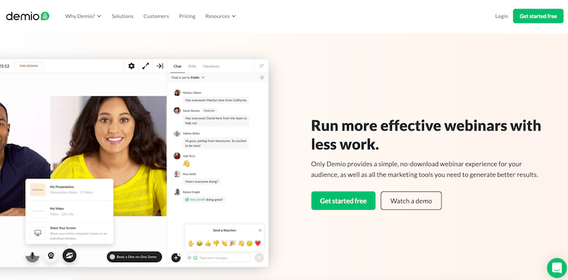 Demio - værktøj til webinar