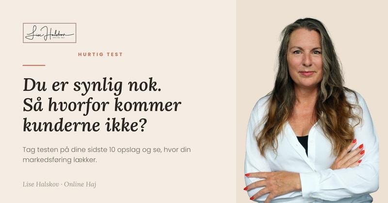 Hvorfor bliver kunderne væk? Hurtig test Hvorfor bliver kunderne væk? Hurtig test