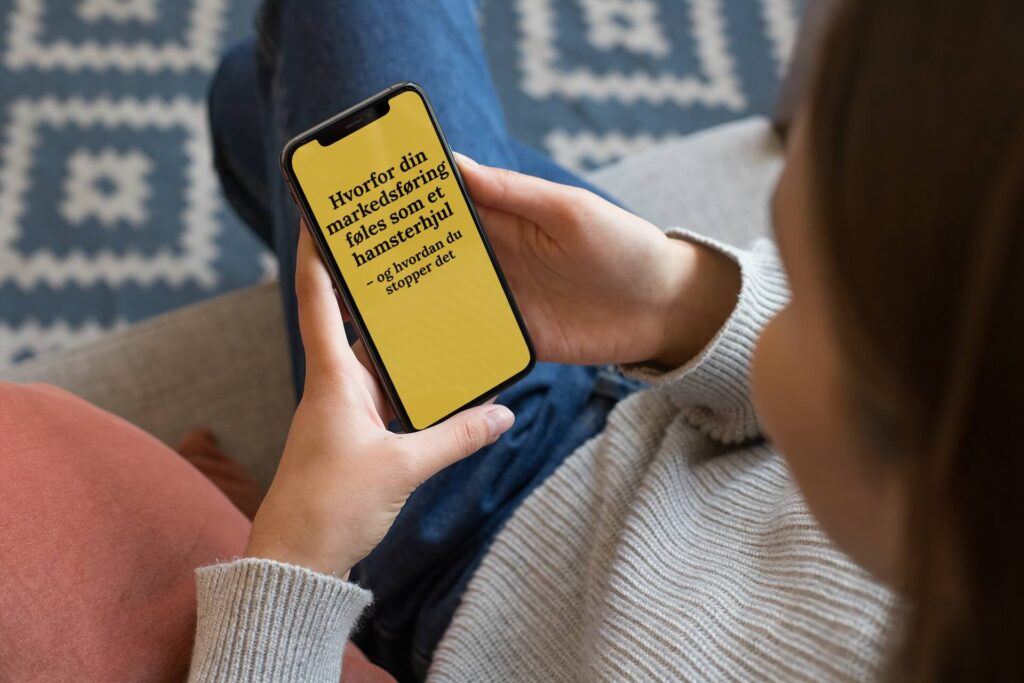 Stop markedsførings hamsterhjulet